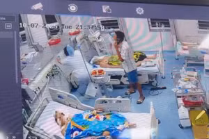 Bệnh nhân điều trị tại bệnh viện. (Ảnh: BVCC)