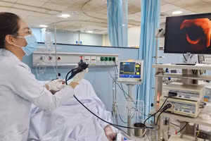 Bệnh nhân đang điều trị tại Bệnh viện Quân Y 175. 