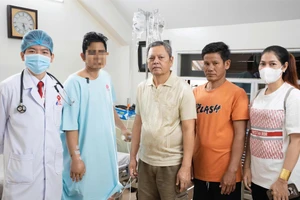 Sức khỏe bệnh nhân hồi phục sau 5 ngày phẫu thuật.