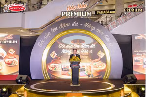 Ông Shimamura Masafumi - Giám đốc khối Maketing chia sẻ tại sự kiện.