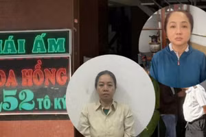 Khởi tố, bắt tạm giam 2 bảo mẫu Mái ấm Hoa Hồng là Nguyễn Thị Ngọc Cẩm và Diệp Ngọc Tuyền.