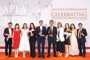 Thương hiệu mì ăn liền Hảo Hảo cũng đã xuất sắc nhận được giải thưởng "Thương hiệu truyền cảm hứng - Inspirational Brand Award".