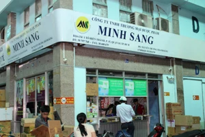 Công ty TNHH TM Dược phẩm Minh Sang, không có giấy chứng nhận đủ điều kiện kinh doanh dược.
