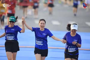 Giải đi bộ, chạy bộ "Tự hào Thành phố tôi yêu" hồi giữa tháng 6/2025 tại TPHCM. Ảnh minh họa: BTC