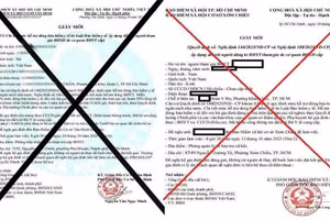 Các hành vi lừa đảo, giả mạo ngày càng tinh vi. 