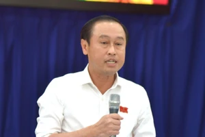 Ông Huỳnh Thanh Nhân, Phó Chủ tịch HĐND TPHCM phát biểu chỉ đạo. (Ảnh: Hương Phú)