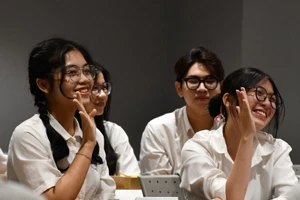 Sinh viên khoa Du lịch - Đại học Kinh tế TPHCM. 