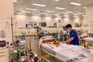 Bé hồi phục tốt và xuất viện khỏe mạnh, không có di chứng. 