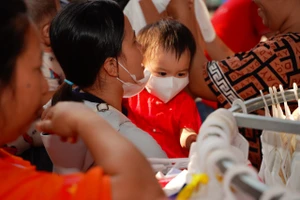 Bệnh nhi tham gia chương trình tại Bệnh viện Đa khoa Thủ Đức.