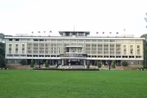 Hội trường Thống Nhất - nơi tổ chức Lễ viếng và Lễ truy điệu nguyên Chủ tịch nước Trần Đức Lương. 