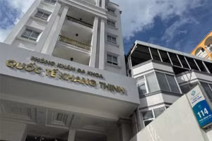 Phòng khám có dấu hiệu sai phạm của Công ty TNHH Tập đoàn Việt Khang.