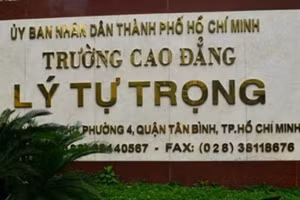 Kết luận của Sở GD&ĐT TPHCM có 16 sai phạm của Trường Cao đẳng Lý Tự Trọng TPHCM.