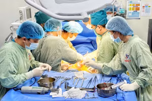 Ca chết não thứ 3 hiến tạng tại bệnh viện. 