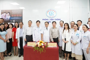 Phòng Tiêm chủng vaccine giúp bệnh nhân nội trú thuận tiện trong quá trình điều trị. (Ảnh: BVCC)