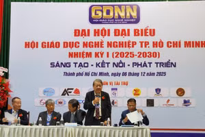 Đại hội Đại biểu Hội Giáo dục Nghề nghiệp (GDNN) TPHCM nhiệm kỳ I (2025–2030).