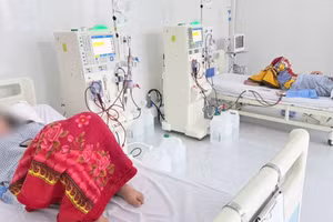 Bệnh nhân tiết kiệm chi phí khi được chạy thận tại địa phương. 