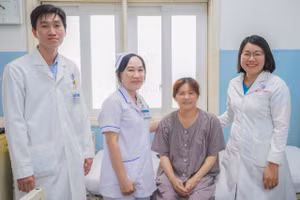 Hiện, sức khỏe bệnh nhân hồi phục tốt. 