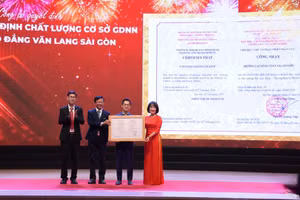 Trường CĐ Văn Lang Sài Gòn đạt tiêu chuẩn kiểm định chất lượng cơ sở giáo dục nghề nghiệp. 