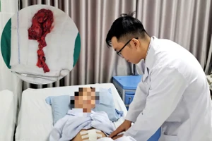 Sức khỏe bệnh nhân ổn định sau phẫu thuật. (Ảnh: BVCC)
