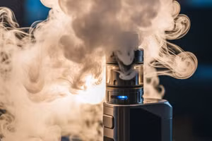 Thuốc lá điện tử gây ảnh hưởng nghiêm trọng đến sức khỏe. (Ảnh minh họa).