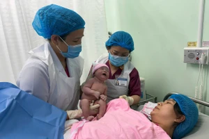 Một ca sinh tại Bệnh viện Hùng Vương. 