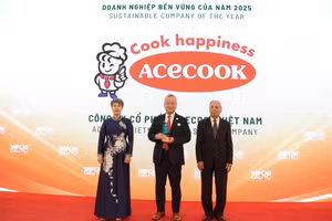 Acecook Việt Nam được vinh danh “Doanh nghiệp bền vững của năm 2025”.