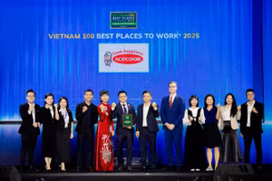 Acecook Việt Nam nhận giải Best Places To Work 2025.