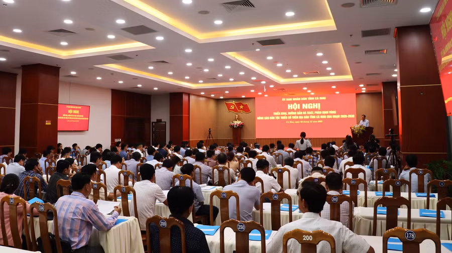 Hội nghị triển khai, hướng dẫn rà soát, phân định vùng đồng bào DTTS ở Cà Mau.