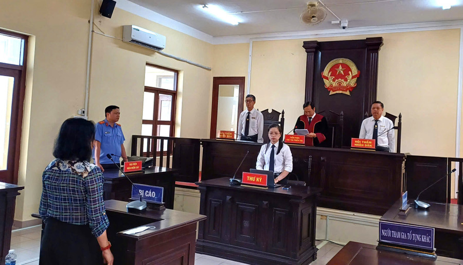 HĐXX TAND khu vực 1, tỉnh Cà Mau tuyên án bị cáo Âu Ngọc Vững.