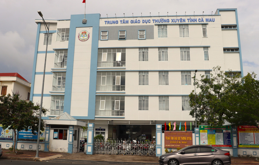 Điểm Chấm thi tốt nghiệp THPT năm 2025 đặt tại Trung tâm Giáo dục thường xuyên tỉnh Cà Mau.
