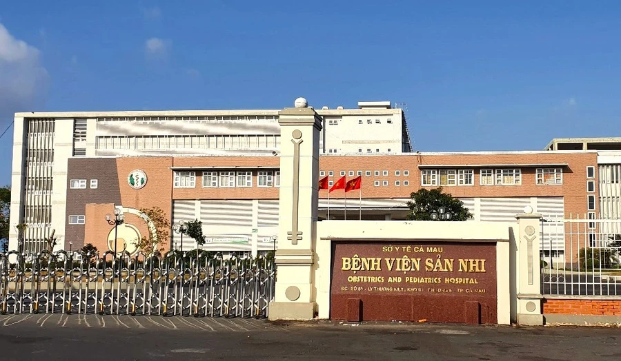 Bệnh viện Sản - Nhi Cà Mau.