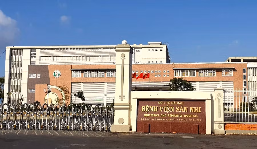 Bệnh viện Sản - Nhi Cà Mau.