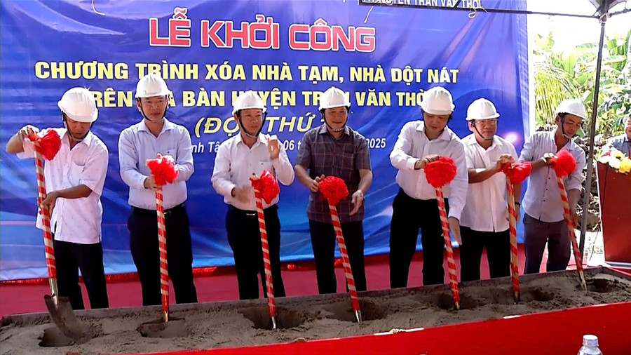 Lễ khởi công Chương trình xóa nhà tạm, nhà dột nát tại huyện Trần Văn Thời, tỉnh Cà Mau. gen-h-xoa-nha-tam-1.jpg