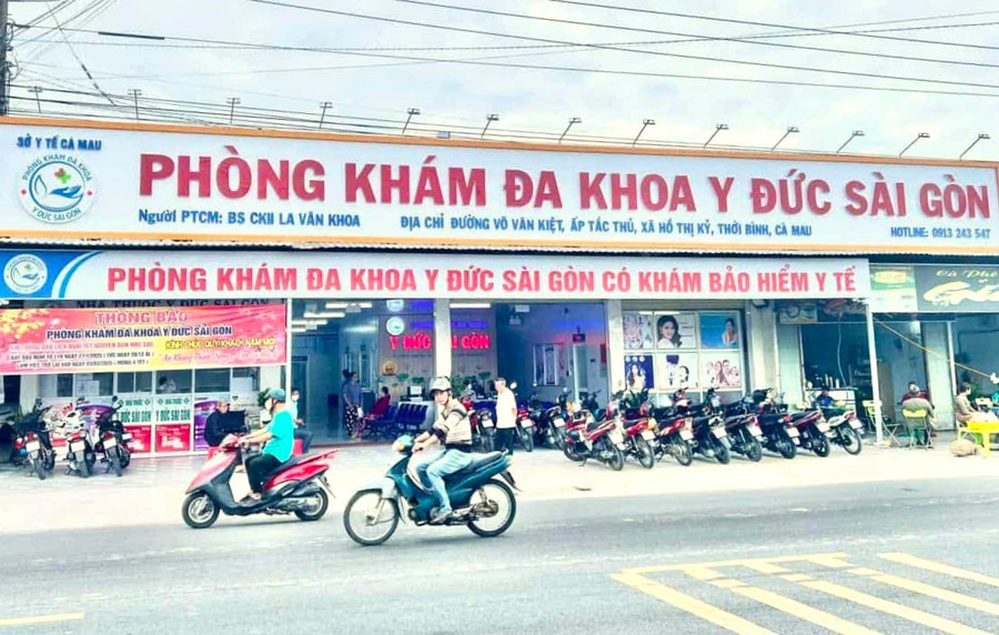 Phòng khám đa khoa Y Đức Sài Gòn nơi ông Nguyễn Xuân Hưng từng khám chữa bệnh.