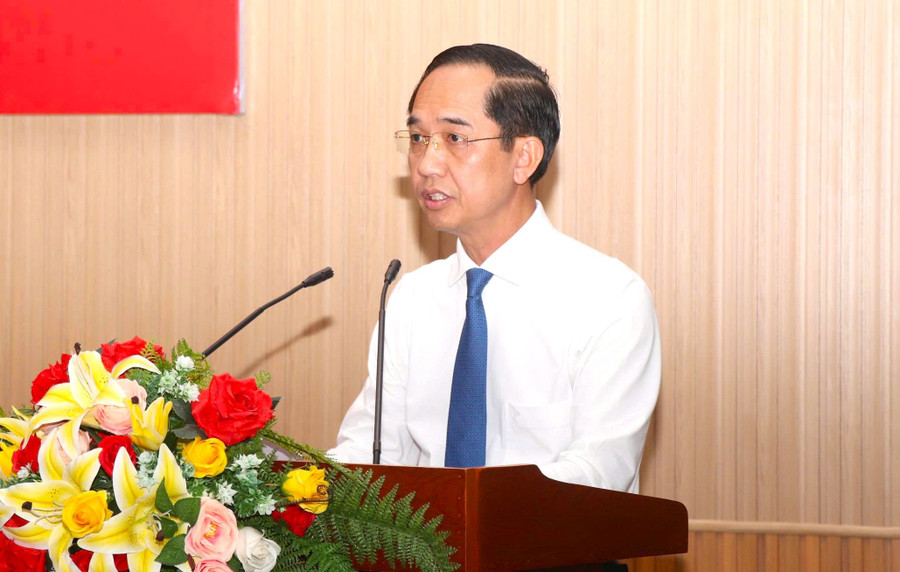 Ông Hồ Thanh Thủy, tân Phó Bí thư Tỉnh ủy Cà Mau.