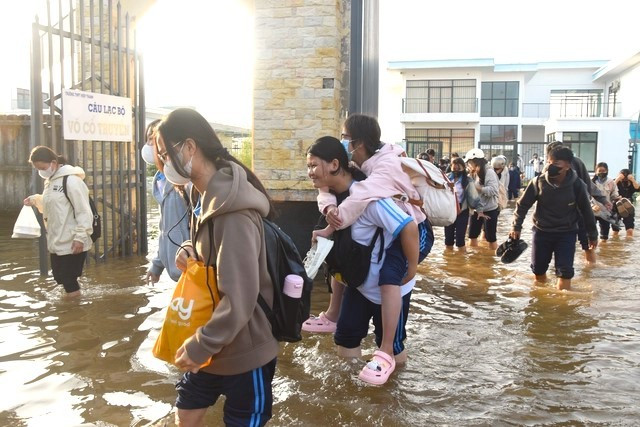 Kỳ triều cường Rằm tháng 9 Âm lịch được dự báo gây ngập sâu nhiều khu vực ở Cà Mau.