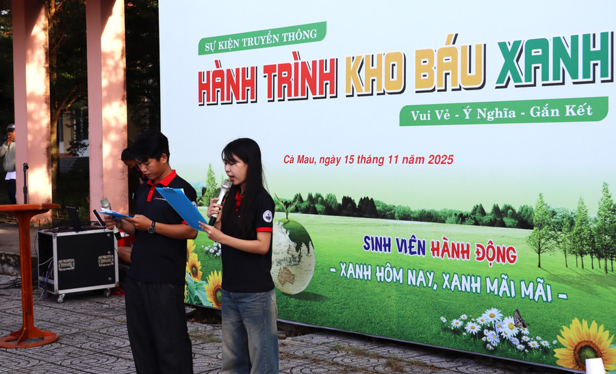 Khai mạc sự kiện truyền thông "Hành trình kho báu xanh".
