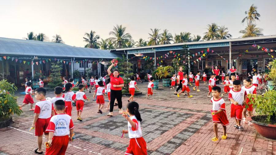 Sau sáp nhập, tỉnh Cà Mau có 210 trường mầm non.