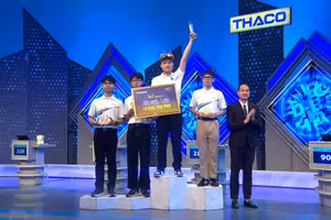 Vũ Minh Đức thắng trận thi tuần cuối cùng của Đường lên đỉnh Olympia năm thứ 25.