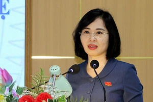 Bà Trịnh Thị Minh Thanh.