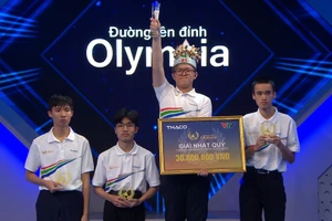 Trần Võ Gia Bảo giành vòng nguyệt quế trận thi quý 1, Đường lên đỉnh Olympia năm thứ 26.