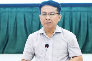 Bị can Lê Văn Tiếp.