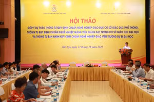Quang cảnh hội thảo.