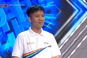 Phong thái tự tin của Nguyễn Nhựt Lam.