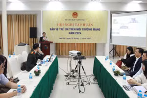 Hội nghị được tổ chức tại Hà Nội, kết nối trực tuyến với các điểm cầu trên cả nước.