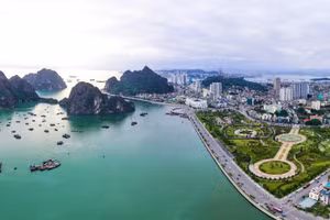 Một góc đô thị Quảng Ninh.