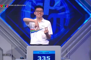 Phạm Bảo Nam dẫn đầu trong cả 4 phần thi.