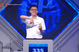 Phạm Bảo Nam dẫn đầu trong cả 4 phần thi.