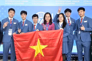 Việt Nam giành 6 huy chương Olympic khoa học trẻ thế giới