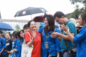 Học sinh dự thi vào lớp 10 tại Hà Nội năm 2025.